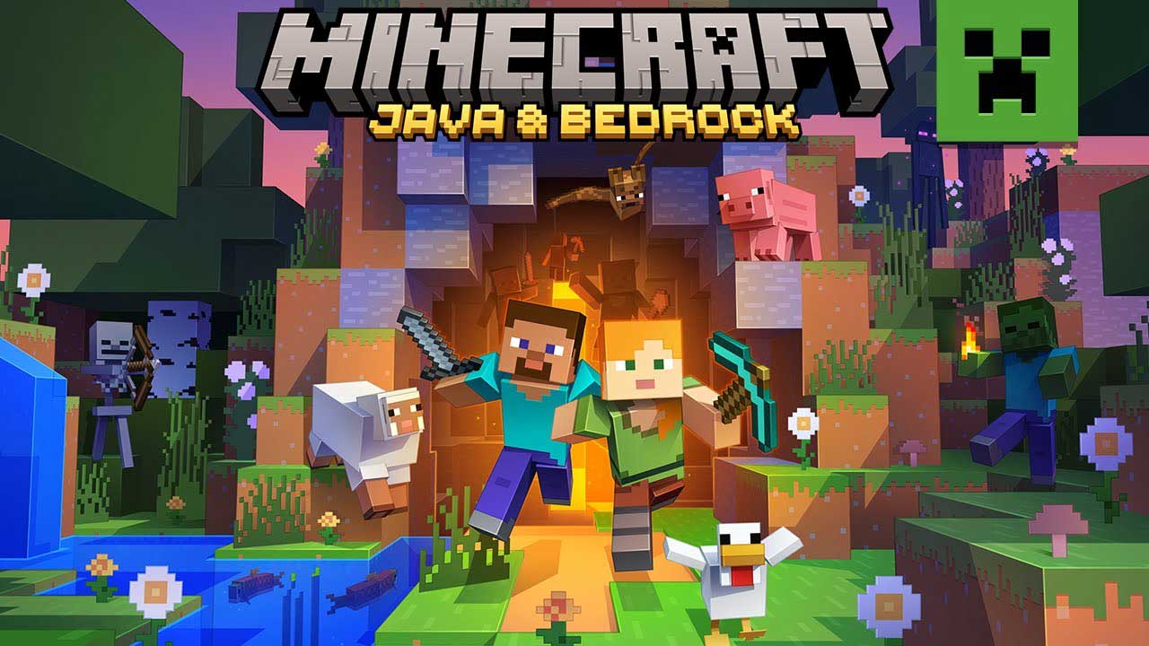 Minecraft Java + Bedrock, Game Angeles, gameangeles.com